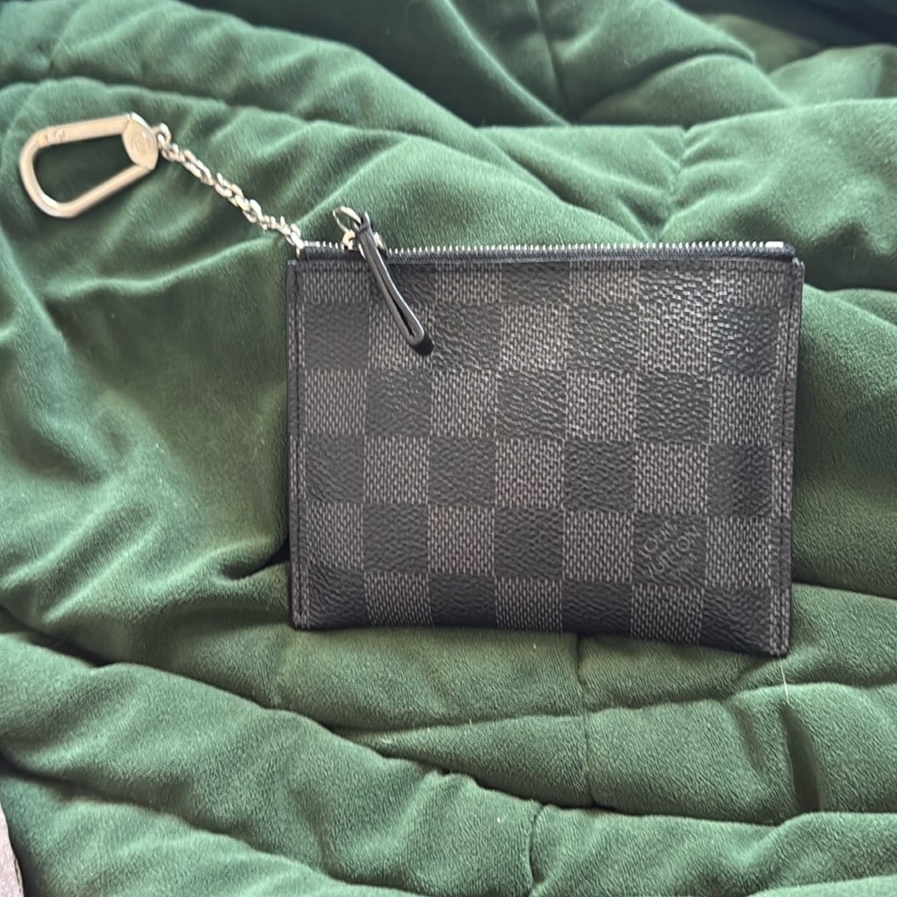 LOUIS VUITTON Damier Graphite Compact Modulable Key Pouch